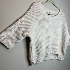 Cropped sweater